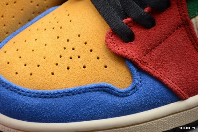 Rep TB Great Jordan 1 Fearless CU2805-100 SE Mid Blue Air the 0716